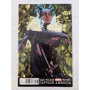 Marvel Sam Wilson Captain America #12 Tula Lotay Variant Cover 2016 NM‎ Range